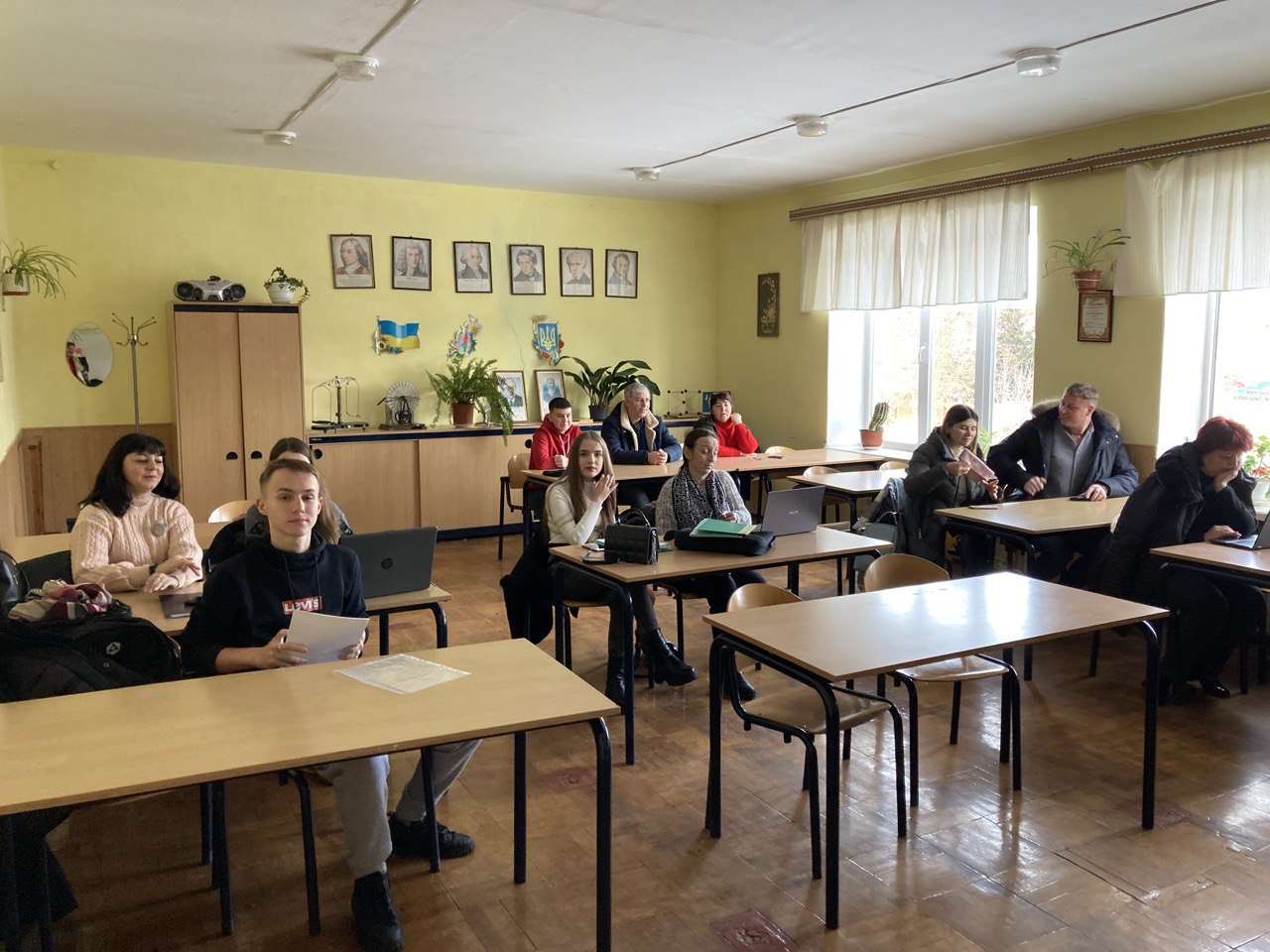 Відбувся I етап Всеукраїнського конкурсу-захисту науково-дослідницьких робіт учнів-членів філії МАН