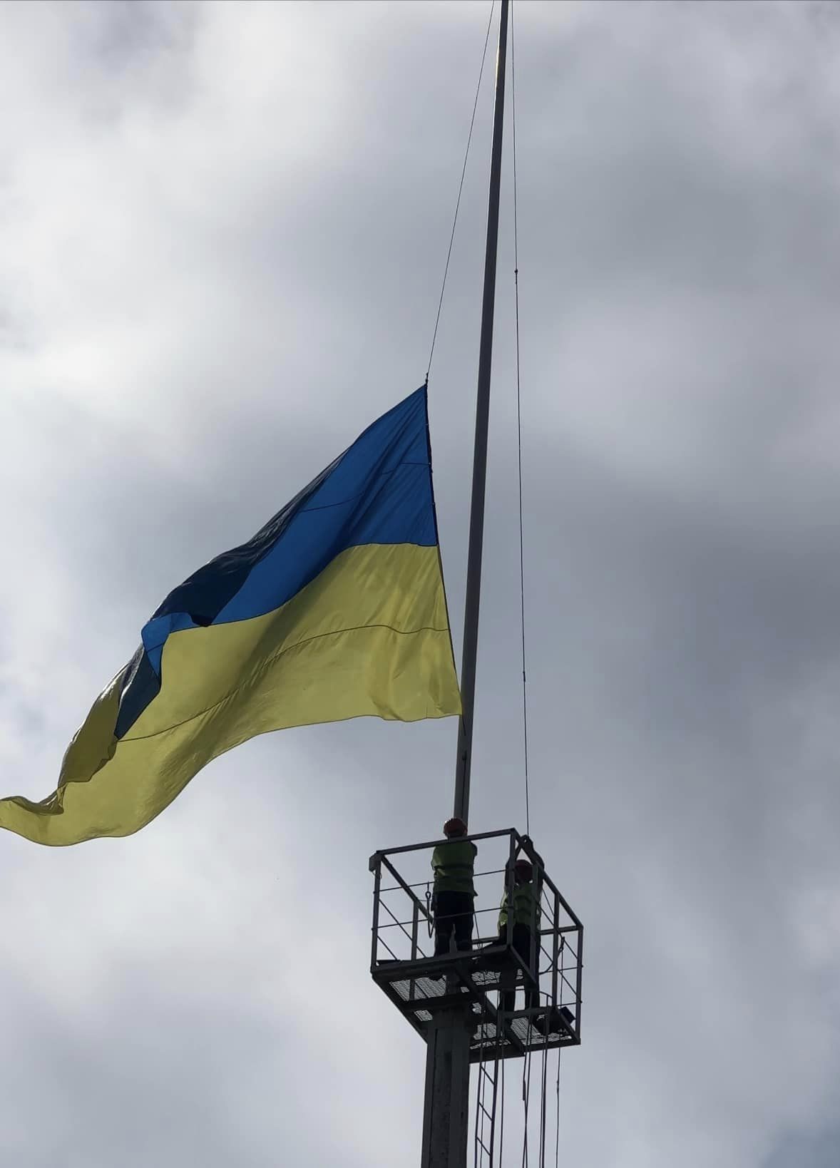 Відбулись урочистості з нагоди Дня Державного Прапора України