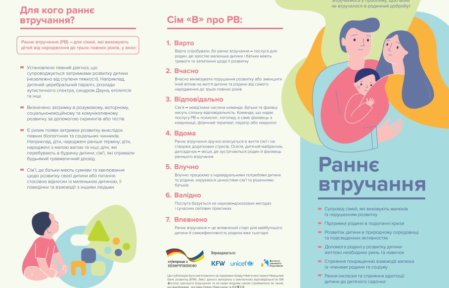 Про послугу раннього втручання 
