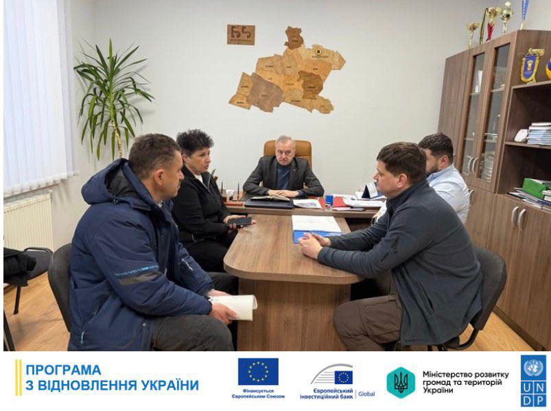 Представники ПРООН здійснили моніторинговий візит щодо будівництва ЦНАПу у Великоберезовицькій громаді